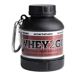Контейнер для спортивного харчування Smart Shake Whey2Go 110 мл, Black
