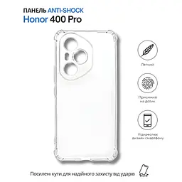 Чохол до мобільного телефона BeCover Anti-Shock Honor 400 Pro Clear (714712) - мініатюра 5