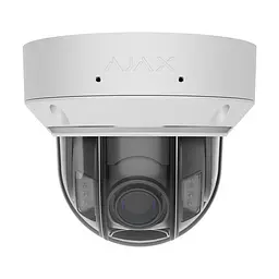 IP-відеокамера 5Mp Ajax DomeCam HLVF (5 Mp) White f=2.8-12mm, ІЧ+LED-підсвічування, з мікрофоном (26-00707)