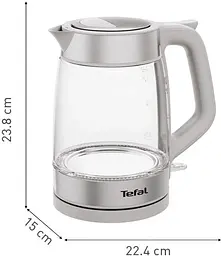Електрочайник Tefal KI605B30 - мініатюра 3