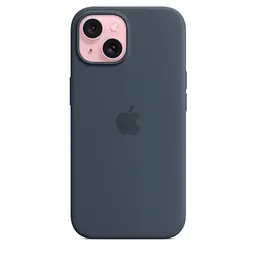 Силіконовий чохол CasePro Silicone Case з MagSafe Storm Blue для iPhone 15 Plus - мініатюра 2