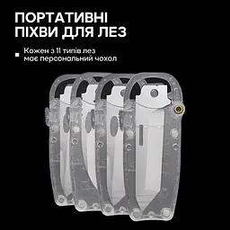 Набір змінних клинків Roxon BA12; BA13; BA16 3in1 для S501U S502U S802 - мініатюра 6