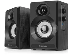 Комп'ютерні колонки REAL-EL S-217 Black (EL121200013)