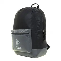 Рюкзак молодіжний YES R-03 Ray Reflective, чорний/сірий