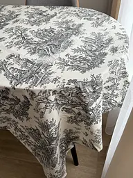 Скатертина столова Ecotton DUCK 170х220 см водовідштовхувальна Italiano сірий (30497 Grey) (25005) - мініатюра 7
