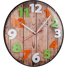 Годинник настінний Technoline WT7435 Wood Brown (WT7435) - мініатюра 3