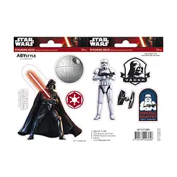 Стікер-наклейка ABYstyle Star Wars — Vador/Trooper (Вейдер/Штурмовик) 16х11 см / 2 ар (ABYDCO361)