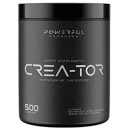 Креатин Powerful Progress Crea-Tor Micronized, 500 грам - Лимон-лайм