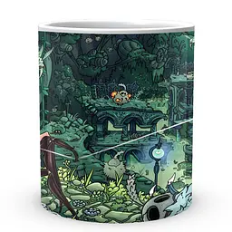 Кухоль GeekLand Hollow Knight Халлоунест HK.02.19 330 мл білий - мініатюра 2