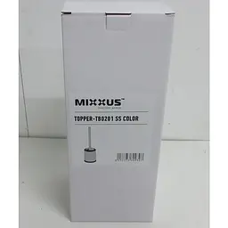 Йоржик для унітазу підлоговий Mixxus Topper-TB0201 Ss Color MI7093, Нержавіюча сталь - мініатюра 2