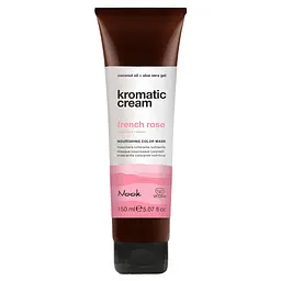 Живильна тонувальна маска ПАСТЕЛЬНИЙ РОЖЕВИЙ NOOK KROMATIC CREAM Nourishing Color Mask French Rose 150 мл