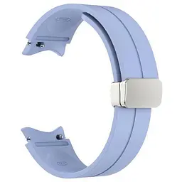 Ремінець для Samsung Galaxy Watch 5 44mm - блакитний ширина кріплення 20мм силікон Watchbands Cls (W14-9WB62143697) - мініатюра 2