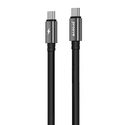 Кабель Proove Magneto Type-C to Type-C 60W (1m) black