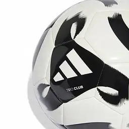 М'яч футбольний Adidas Tiro Club розмір №5 чорно-білий (HT2430) - мініатюра 4