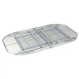 Складний стіл Bo-Camp Premium Oval 150x80 cm Grey (1404405), Сірий - мініатюра 5