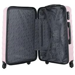 Валіза Semi Line 24 дюйми (M) дюйми (M) Pink Cream (T5632-2) - мініатюра 2