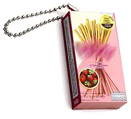 Брелок у вигляді снеку Палички Pocky 6 см