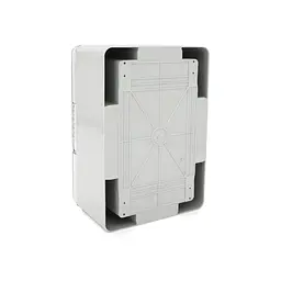 Шафа настінна ADAL PANO 300 x 200 x 130 мм з прозорими дверцятами IP65 бокс ударостійкий ABS пластик (111515) - мініатюра 2