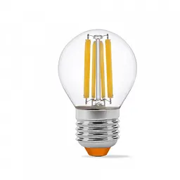 LED лампа VIDEX Filament G45F 6W E27 4100K - мініатюра 2