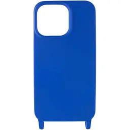Чохол TPU two straps California для Apple iPhone 13 (6.1) Синій / Iris - мініатюра 2