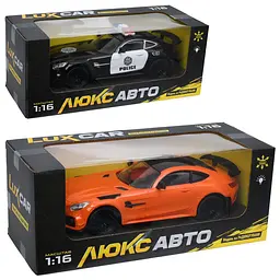 Машина M 6425 р/к, акум, 26см, 1:16, світло, гумові колеса, USBзарядне, 2види(1в-поліція)