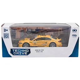 Автомодель TechnoDrive BMW M3 DTM жовта (250257) - мініатюра 10
