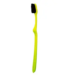 Зубна щітка Intensive Black Whitening Toothbrush Medium жовта Megasmile - мініатюра 2