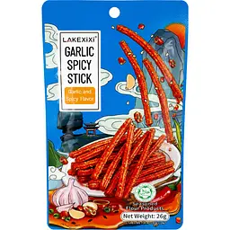 Снек Латяо з Часником Garlic&Spicy Lakexixi 26г