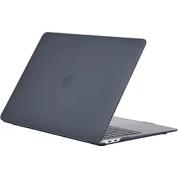 Пластикова накладка (верх та низ) DK HardShell Case для Apple MacBook Air 13.6` M2-M5 A2681/A3113/A3240 (2022-2026) Black [151631]
