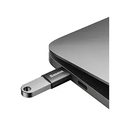 Перехідник OTG USB 3.1 AF to USB-C black Baseus (ZJJQ000001) - мініатюра 4