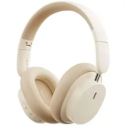 Бездротові накладні навушники Baseus Bowie D05 Wireless Headphones Creamy-white (NGTD020202)