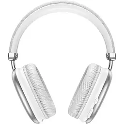 Навушники Hoco W35 wireless headphones бездротові накладні сріблясті