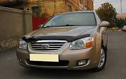 Дефлектор капоту мухобійка для Kia Cerato 2004-2008