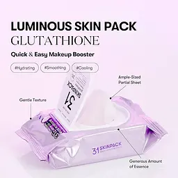 Освітлюючі маски-пади з глутатіоном VT Cosmetics Skin Pack Luminous 100 шт. (VTC110) - мініатюра 2