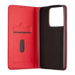 Чохол-книжка Flip Case Xiaomi Redmi Note 13 Pro 5G/Poco X6 5G Red - мініатюра 2