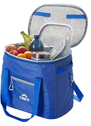 Термосумка Crivit 35L сумка-холодильник зі знімним пластиковим пакетом Синя - мініатюра 3