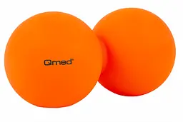 Масажний міні-валік Lacrosse Duo Ball помаранчевий Qmed fit0025174