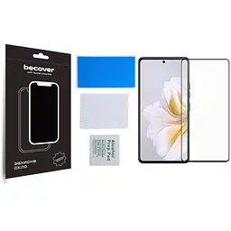 Захисне скло BeCover для Tecno Camon 20 (CK6) / 20 Pro (CK7n) Black (709745) - мініатюра 2