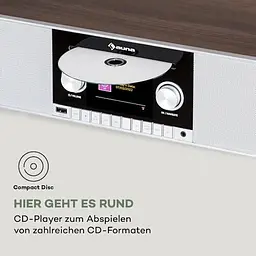 Радіо-інтернет Auna Connect CD MKII (10037490) - мініатюра 9