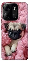 TPU чохол Demsky Мопс у ніжностях для Tecno Spark Go 2023