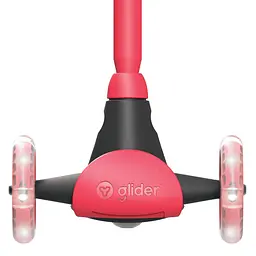 Самокат YVolution YGlider KIWI червоний (Y101258) - мініатюра 5