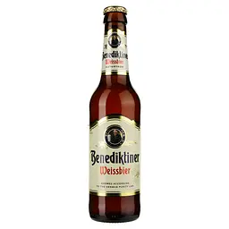 Пиво Benediktiner Weissbier світле 5.4% 0.33 л