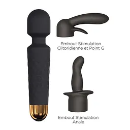 Мінівібромасажер Dorcel Kit Wanderful з насадками (анальна і вагінальна), водонепроникний - мініатюра 8