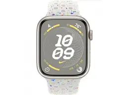Смарт-годинник Apple Watch Series 9 GPS 45mm Starlight Alu. Case w. Pure Pl. Nike S. Band - M/L (MR9P3+MUV13) - мініатюра 2