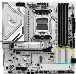 Материнська плата ASRock B850M STEEL LEGEND WIFI Socket AM5 - мініатюра 2
