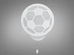 Світильник настінний LED Diasha 8065/1WH "Футбольний м'яч", 17W, білий, акрил, метал, стильний дизайн для інтер'єру - мініатюра 4