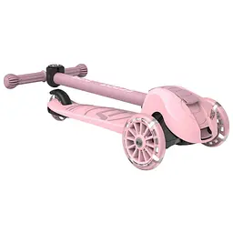 Самокат Scoot and Ride Highwaykick-3s колеса світяться 3+ років пастельно-рожевий (SR-00935) - мініатюра 10