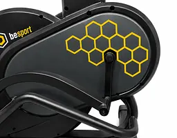 Еліптичний тренажер BESPORT BS-707 PEACH PRO магнітний чорно-жовтий - мініатюра 10