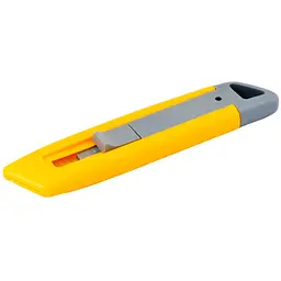 Ніж трапецієподібний будівельний висувний MasterTool пластиковий 17-0301