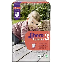 Підгузки трусики Libero Up&Go 3 (5-9 кг), 46 шт. (80051) - мініатюра 2